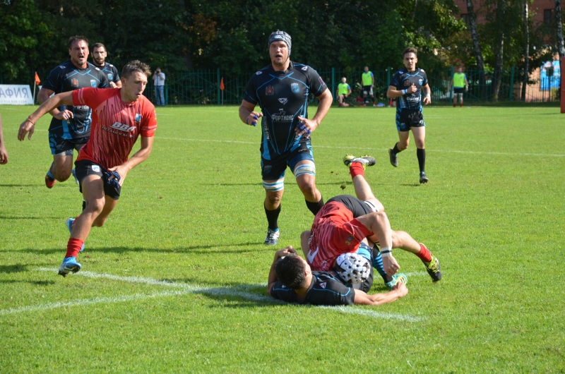 Поражение &laquo;ВВА-Подмосковье&raquo; действующему чемпиону России по регби РК &laquo;Енисей-СТМ&raquo; (г. Красноярск)