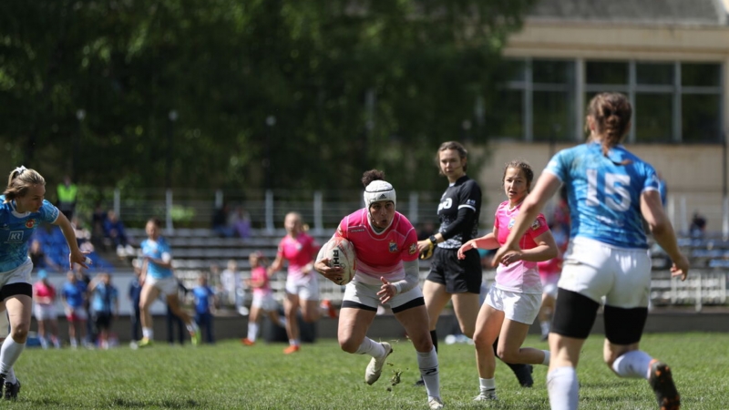 Серебро Чемпионата России по регби-7 среди женских команд