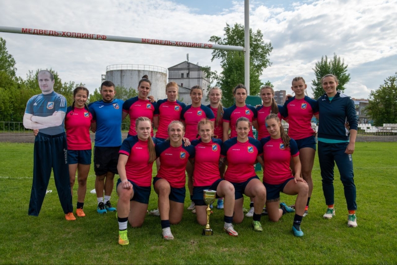 Женская команда &laquo;ВВА-Подмосковье&raquo; в очередной раз серебряный призёр 7-го тура чемпионата России по регби-7
