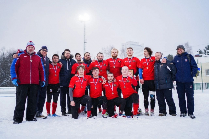 Список мужской команды на Кубок России по регби на снегу 2023.