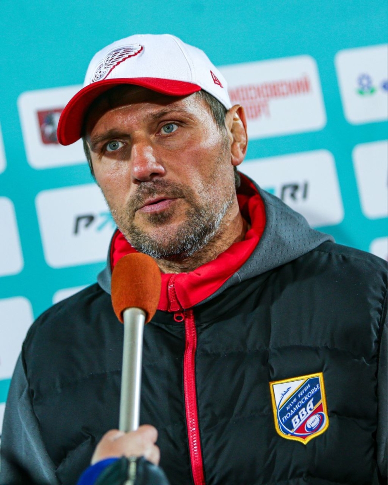 Послематчевые комментарии Главного тренера &laquo;ВВА-Подмосковья&raquo; Андрея Сорокина и &laquo;военлёта&raquo; Михаила Бабаева.