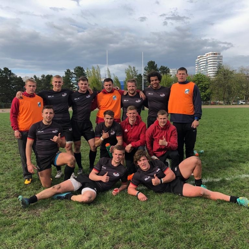 Победа в I туре чемпионата России по регби-7