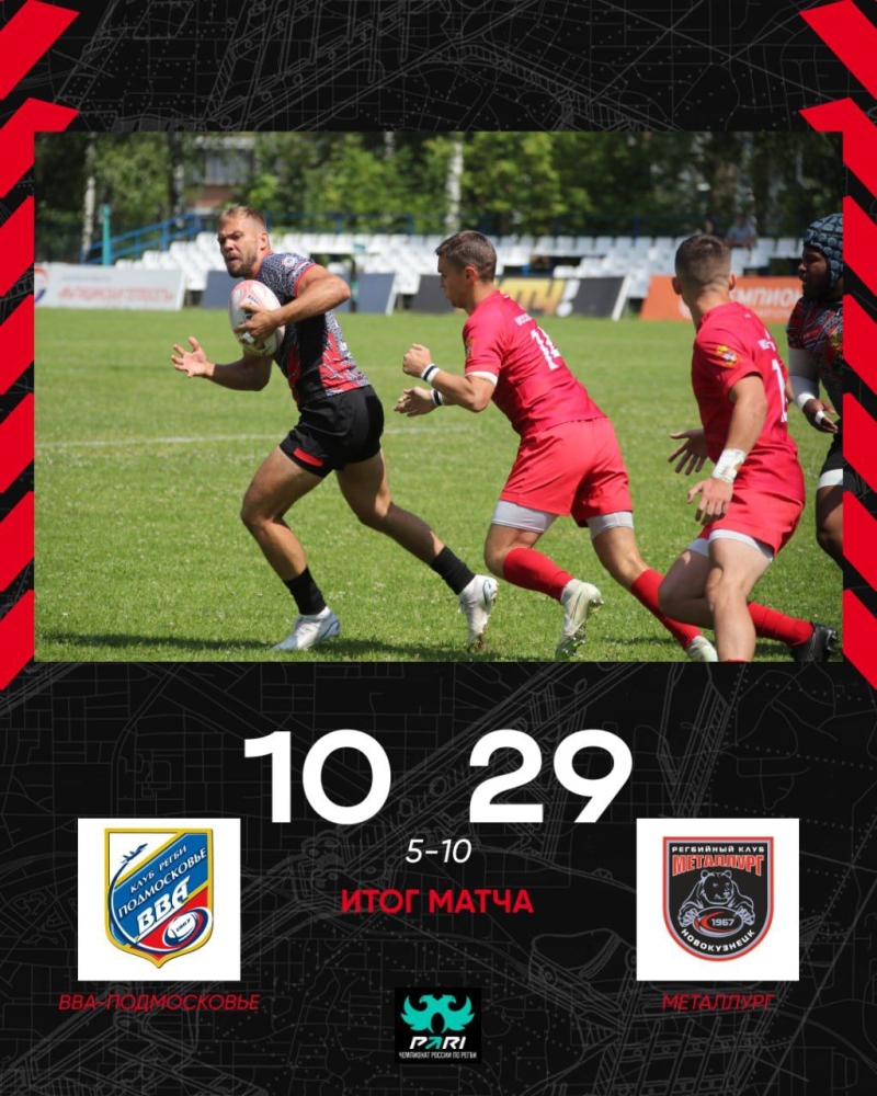 Итоговый счёт матча