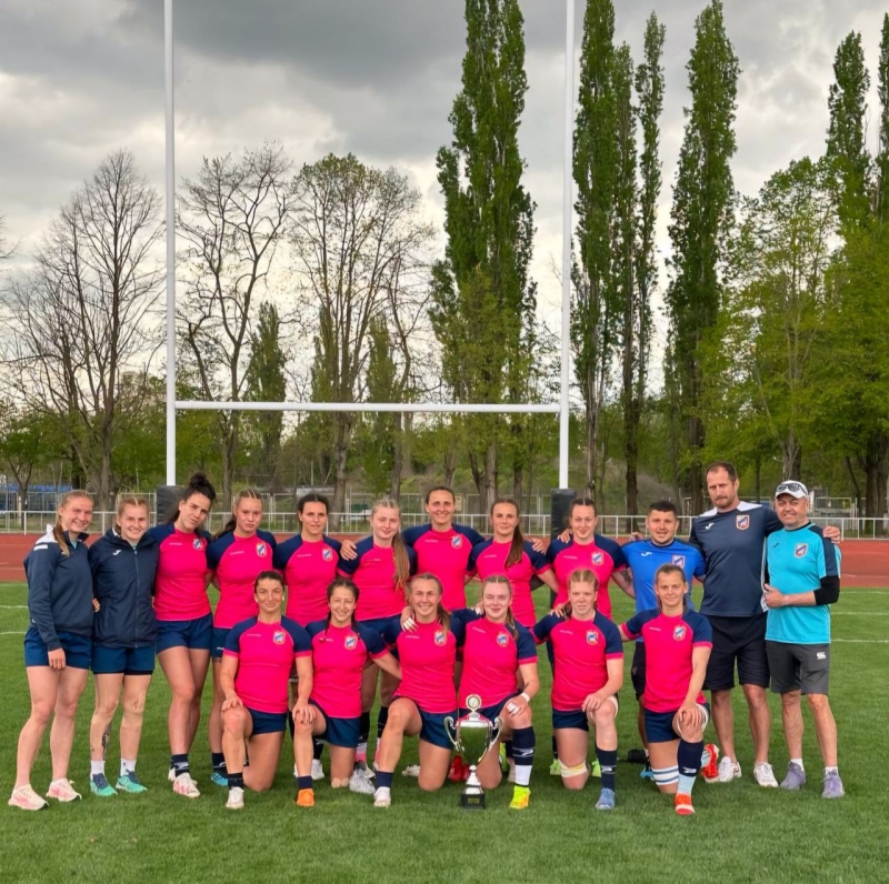 Женская команда &laquo;ВВА-Подмосковья&raquo; &ndash; серебряный призёр 4 тура чемпионата России по регби-7