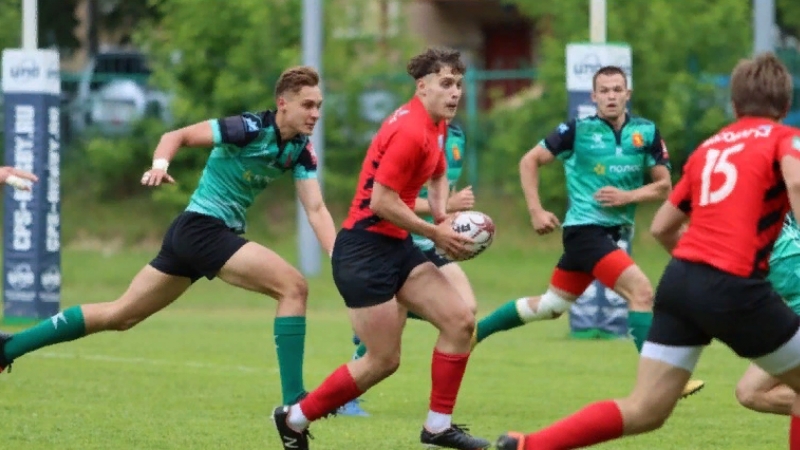 Матч 6 тура Чемпионата России по регби среди молодежных команд