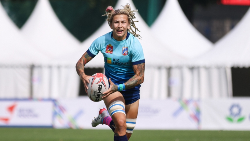 Серебро Всероссийской Спартакиады сильнейших спортсменов по регби-7 среди женских команд