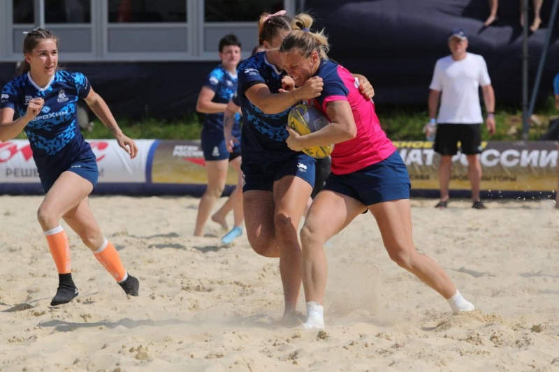 &laquo;ВВА-Подмосковье&raquo; - серебряный призер чемпионата России по пляжному регби