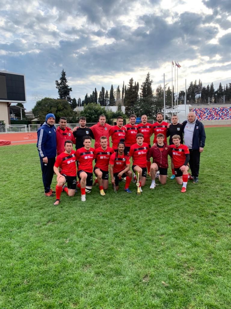 Серебряные медали по регби-7.