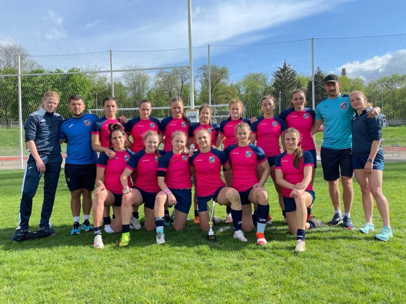 Женская команда &laquo;ВВА-Подмосковье" - серебряный призёр 5-го тура чемпионата России по регби-7