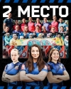 Серебро у женской команды.
