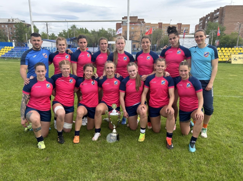 Женская команда &laquo;ВВА-Подмосковье&raquo; - серебряный призёр 6 тура Чемпионата России по регби-7