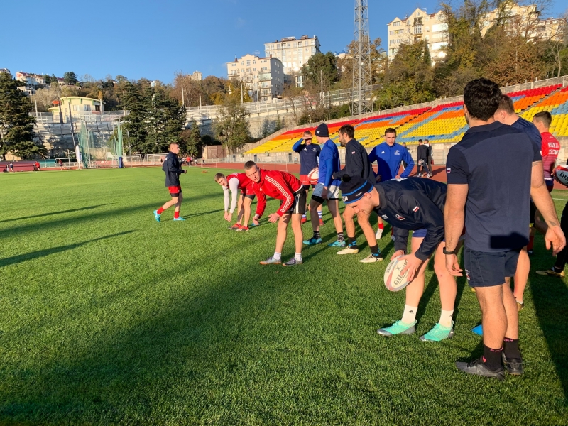 Сборная России по регби-7 готовится к международному турниру в Дубае (ОАЭ)