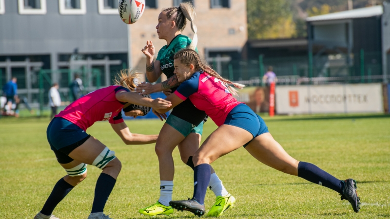 Серебро в I туре Чемпионата России по регби-7 среди женских команд