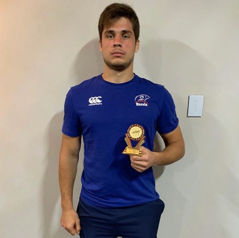 Герман Давыдов - лучший прорыв по итогам матча с южноафриканским клубом "Шаркс"