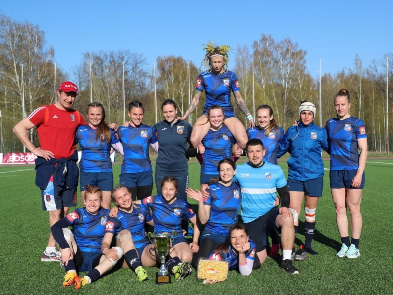 Серебро 5 тура чемпионата России по регби-7 среди женских команд